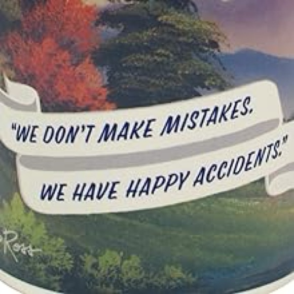 The Unemployed Philosophers Guild Bob Ross Heat Changing Ceramic Coffee Tea Mug - Picture 9 of 16